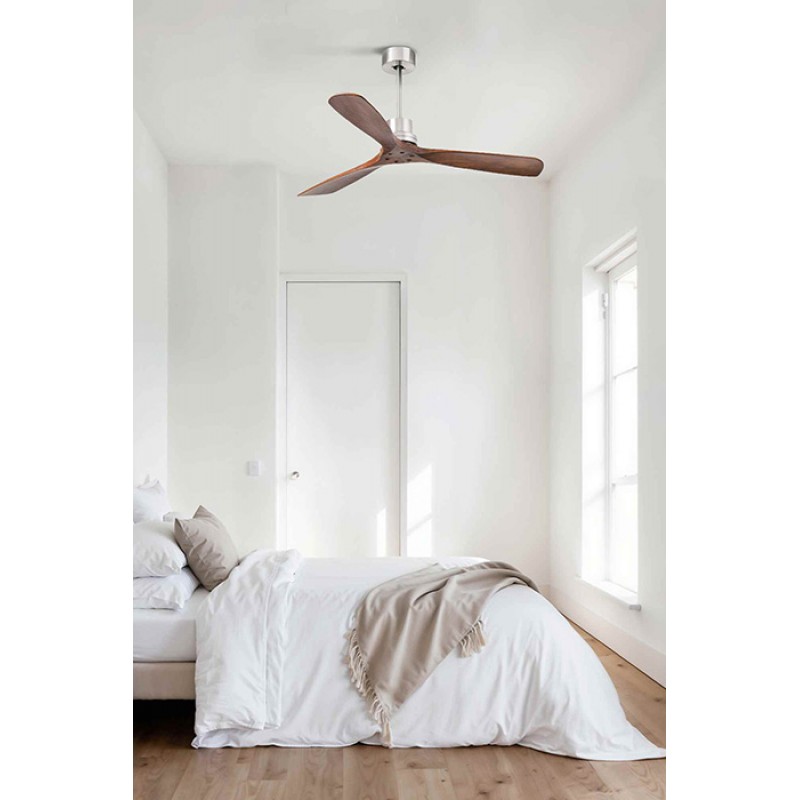 Стельовий вентилятор Faro 33370DC LANTAU L Matt nickel fan with DC motor