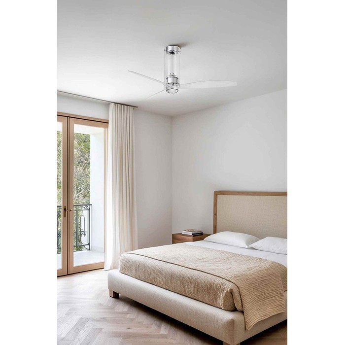 Люстра-вентилятор Faro 33374-9 TUBE FAN M LED Transparent FAN LED with Dc motor, 16 Вт, 709 лм, 3000K Люстра-вентилятор Faro 33374-9 TUBE FAN M LED Transparent FAN LED with Dc motor, 16 Вт, 709 лм, 3000K