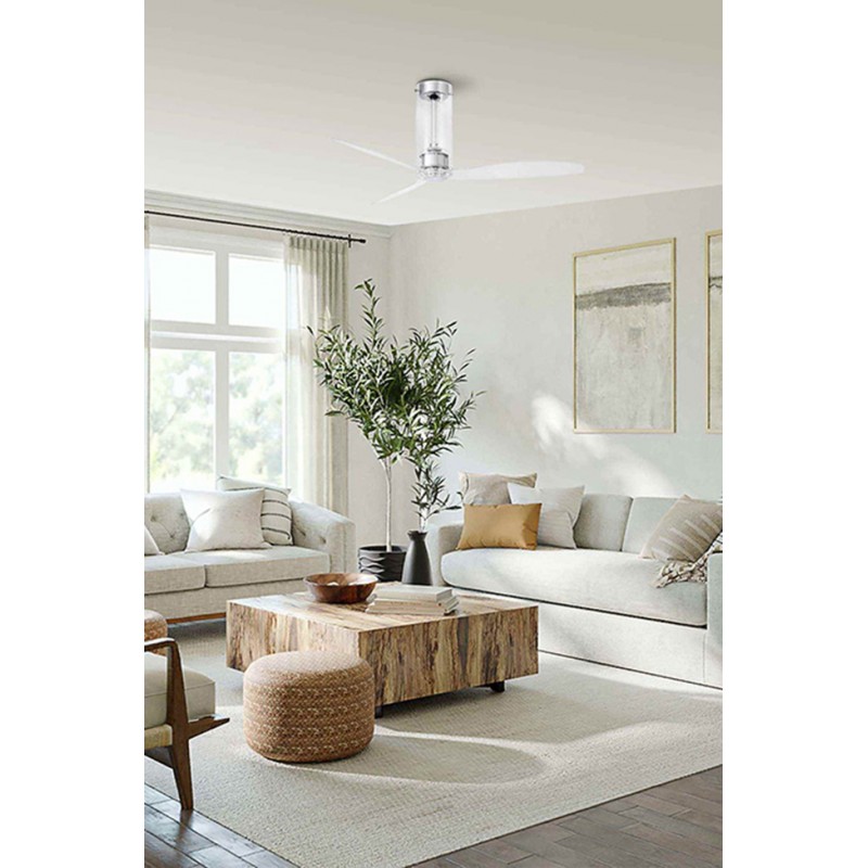Потолочный вентилятор Faro 33374WW Tube Fan 1280mm Glass 3 Blades Wiz