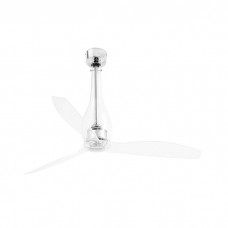 Потолочный вентилятор Faro 33381 ETERFAN M Transparent fan with DC motor