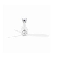 Потолочный вентилятор Faro 33382 MINI ETERFAN M Transparent fan with Dc motor