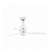 Люстра-вентилятор Faro 33382-9 MINI ETERFAN M LED Transparent FAN LED with Dc motor, 16 Вт, 709 лм, 3000K