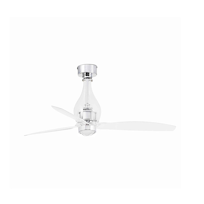 Люстра-вентилятор Faro 33382WW-9 Mini Eterfan 1280mm Glass Blades 17W 3000K Wiz