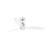Люстра-вентилятор Faro 33393WW-9 Mini Tube Fan 1280mm Glass Trans 17W 3000K Wiz