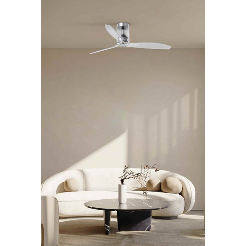 Потолочный вентилятор Faro 33393WW Mini Tube Fan 1280mm Glass 3 Blades Wiz