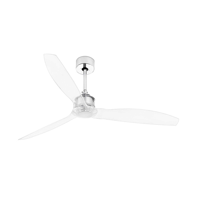 Потолочный вентилятор Faro 33394 JUST FAN M Chrome fan with DC motor