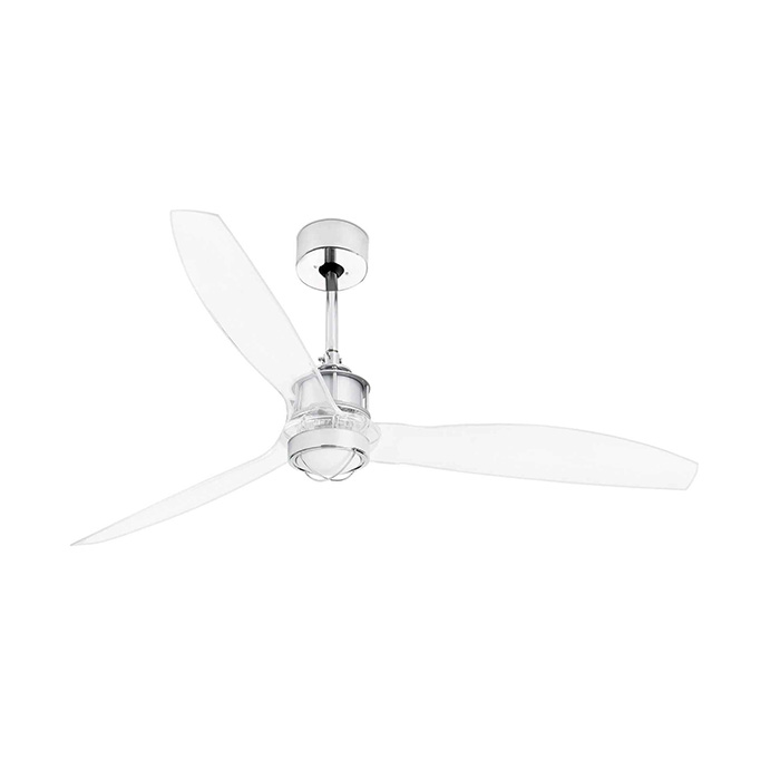 Люстра-вентилятор Faro 33394-9 JUST FAN M LED Chrome FAN LED with DC motor, 16 Вт, 709 лм, 3000K