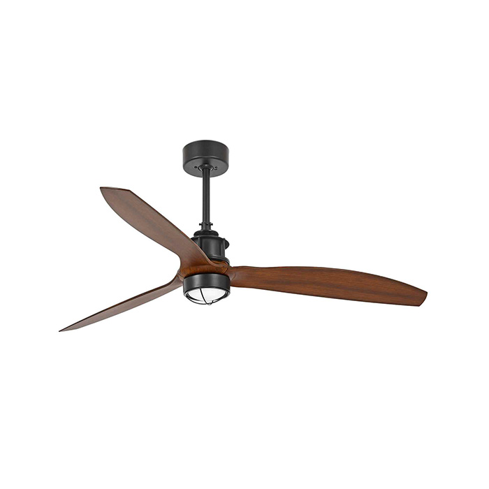 Люстра-вентилятор Faro 33395-10 JUST FAN M LED Black/wood FAN LED with DC motor, 16 Вт, 709 лм, 3000K