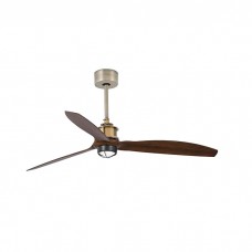 Люстра-вентилятор Faro 33398WW-10 Just Fan M 1280mm Gold Old 3 Blades 17W 3000K Wiz