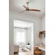 Люстра-вентилятор Faro 33398D-10 DECO FAN M LED Gold/wood FAN LED with DC motor, 16 Вт, 709 лм, 3000K