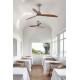 Потолочный вентилятор Faro 33398D DECO FAN M Gold/wood FAN LED with DC motor