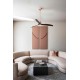 Потолочный вентилятор Faro 33399 JUST FAN M Copper/wood fan with DC motor