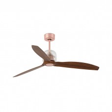 Потолочный вентилятор Faro 33399D DECO FAN M Copper/wood FAN LED with DC motor