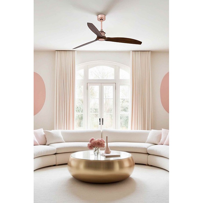 Потолочный вентилятор Faro 33399WW Just Fan M 1280mm Copper 3 Blades Wiz