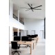 Потолочный вентилятор Faro 33414A ANDROS XL Black fan with DC motor