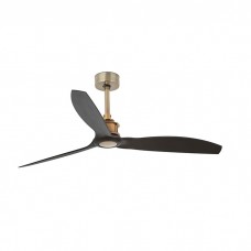 Потолочный вентилятор Faro 33417 JUST FAN M Old gold/black fan