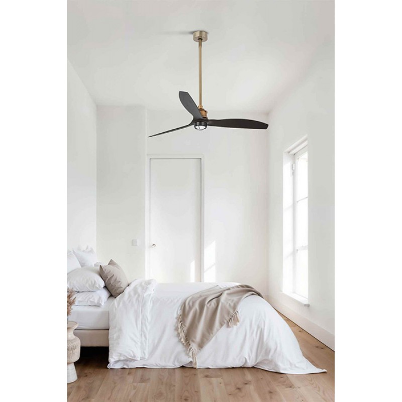 Люстра-вентилятор Faro 33417WW-10 Just Fan M 1280mm Ov Blades Black 17W 3000K Wiz