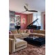 Потолочный вентилятор Faro 33417WW Just Fan M 1280mm Gold Old 3 Blades Black Wiz