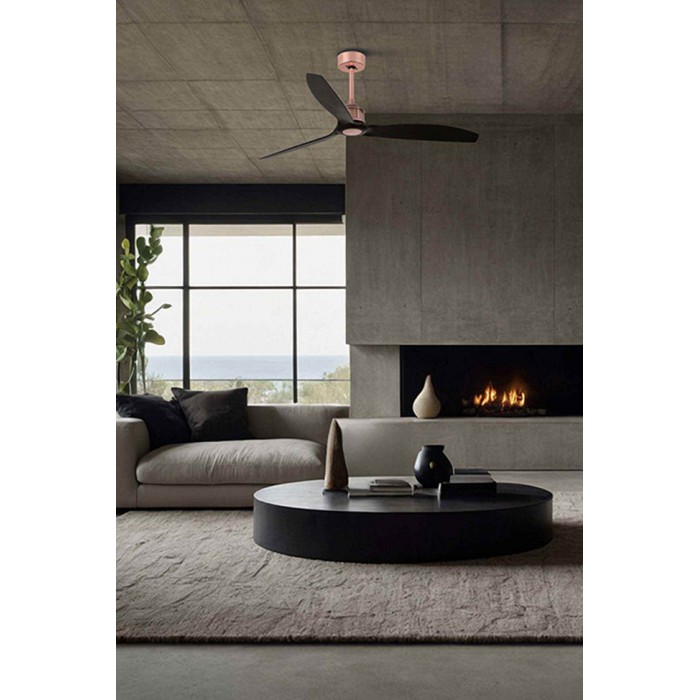 Потолочный вентилятор Faro 33418 JUST FAN M Copper/black fan