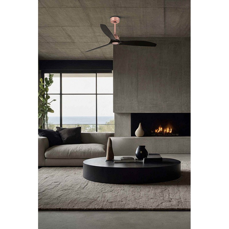 Потолочный вентилятор Faro 33418 JUST FAN M Copper/black fan