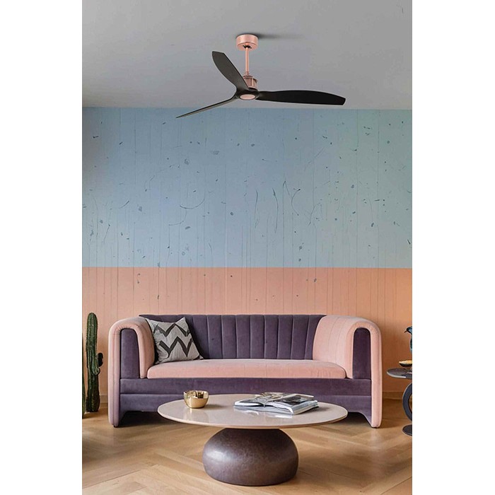 Потолочный вентилятор Faro 33418WW Just Fan M 1280mm Copper 3 Blades Black Wiz Потолочный вентилятор Faro 33418WW Just Fan M 1280mm Copper 3 Blades Black Wiz