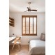 Люстра-вентилятор Faro 33423-10 JUST FAN XS LED Copper/wood fan 81cm, 16 Вт, 709 лм, 3000K