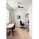 Люстра-вентилятор Faro 33423WW-10 Just Fan S 810mm Copper Blades Wood 17W 3000K Wiz