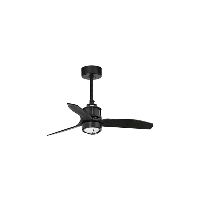 Люстра-вентилятор Faro 33424-10 JUST FAN XS LED Matt black fan DC81cm, 16 Вт, 709 лм, 3000K