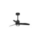 Люстра-вентилятор Faro 33424-10 JUST FAN XS LED Matt black fan DC81cm, 16 Вт, 709 лм, 3000K