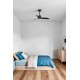 Потолочный вентилятор Faro 33424 JUST FAN XS Matt black fan DC81cm