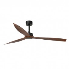 Потолочный вентилятор Faro 33430 JUST FAN XL Matt black/wood fan 178cm