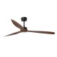 Потолочный вентилятор Faro 33430WW Just Fan XL 1780mm Black Blades Wood Wiz
