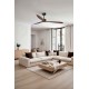 Потолочный вентилятор Faro 33430 JUST FAN XL Matt black/wood fan 178cm