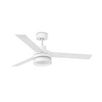 Люстра-вентилятор Faro 33460 ICE L LED SPEAKER White fan with speaker, 15 Вт, 800 лм, 3000K