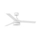 Люстра-вентилятор Faro 33460 ICE L LED SPEAKER White fan with speaker, 15 Вт, 800 лм, 3000K