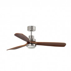 Люстра-вентилятор Faro 33463DCWW Lantau XL 1680 DC Niq Matt Luz 3P Walnut 15W Wiz