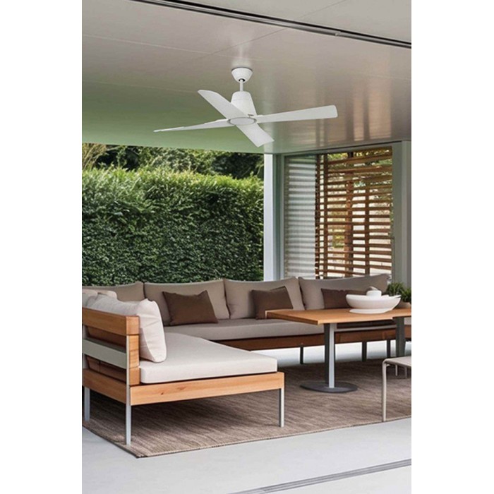 Потолочный вентилятор Faro 33480 TYPHOON M White fan with DC motor