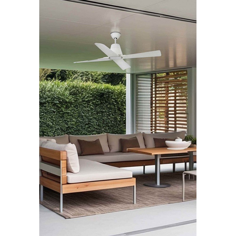 Потолочный вентилятор Faro 33480 TYPHOON M White fan with DC motor