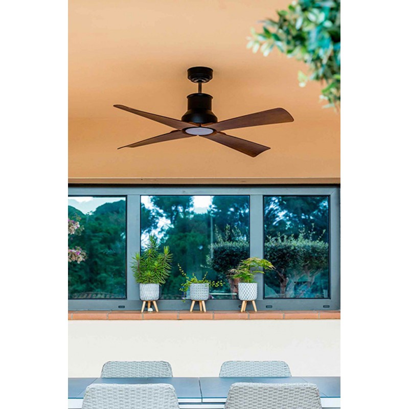 Стельовий вентилятор Faro 33481 WINCHE M Brown fan with DC motor