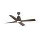 Люстра-вентилятор Faro 33490WW-16 Typhoon 1300mm Brown 4 Blades 16W 3000K IP44 Wiz