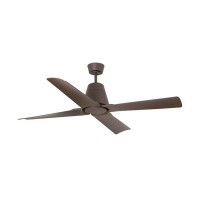 Стельовий вентилятор Faro 33490WW Typhoon 1300mmmarron 4 Blades IP44 Wiz