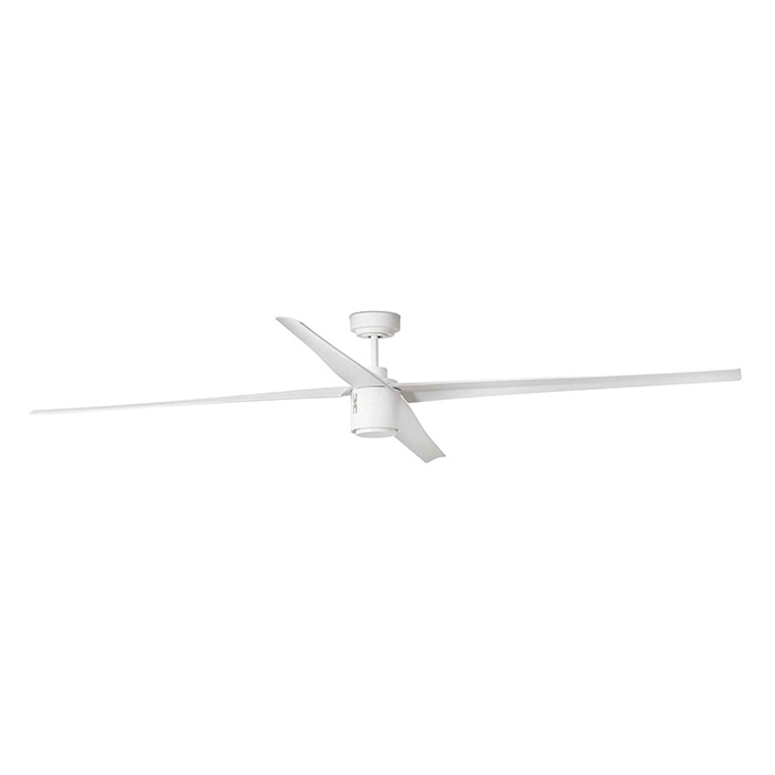 Люстра-вентилятор Faro 33494 ATTOS XL LED белый фанера с DC motor, 18 Вт, 1200 лм, 2700K/1000lm - 3300/1100lm - 4600K/1200lm