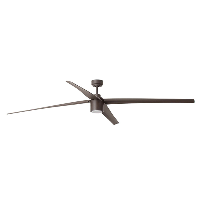 Люстра-вентилятор Faro 33495 ATTOS XL LED Brown fan with DC motor, 18 Вт, 1200 лм, 2700K/1000lm - 3300/1100lm - 4600K/1200lm