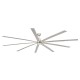 Потолочный вентилятор Faro 33496 MANHATTAN XL LED Matt nickel fan with DC motor, 19.9 Вт, 2700 - 3300 - 4600K