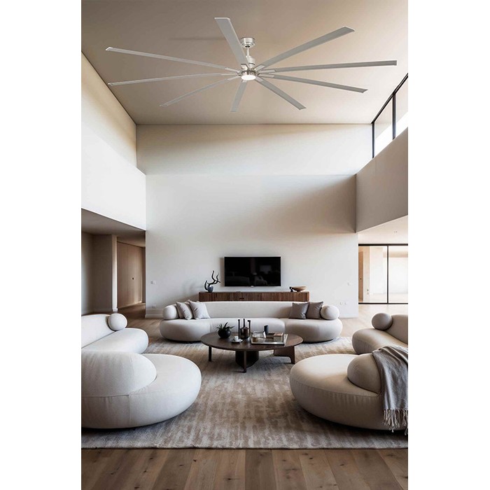 Стельовий вентилятор Faro 33496 MANHATTAN XL LED Matt nickel fan with DC motor, 19.9 Вт, 2700 - 3300 - 4600K Стельовий вентилятор Faro 33496 MANHATTAN XL LED Matt nickel fan with DC motor, 19.9 Вт, 2700 - 3300 - 4600K