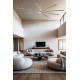 Потолочный вентилятор Faro 33496 MANHATTAN XL LED Matt nickel fan with DC motor, 19.9 Вт, 2700 - 3300 - 4600K