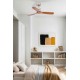 Потолочный вентилятор Faro 33508DC MINI LANTAU S Matt nickel fan with DC motor