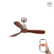 Потолочный вентилятор Faro 33508DCWT Mini Lantau DC 1060mm Nickel Matt 3 Blades Tuya