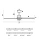 Потолочный вентилятор Faro 33508DCWT Mini Lantau DC 1060mm Nickel Matt 3 Blades Tuya