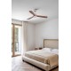 Люстра-вентилятор Faro 33518DC LANTAU L LED Matt nikel fan with DC motor, 15 Вт, 900 лм, 3000K
